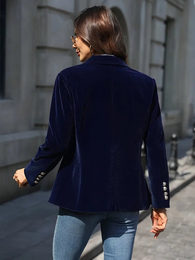 Desiree - Blazer Elegante Retrò Con un Solo Bottone