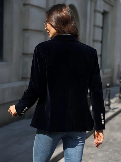 Desiree - Blazer Elegante Retrò Con un Solo Bottone