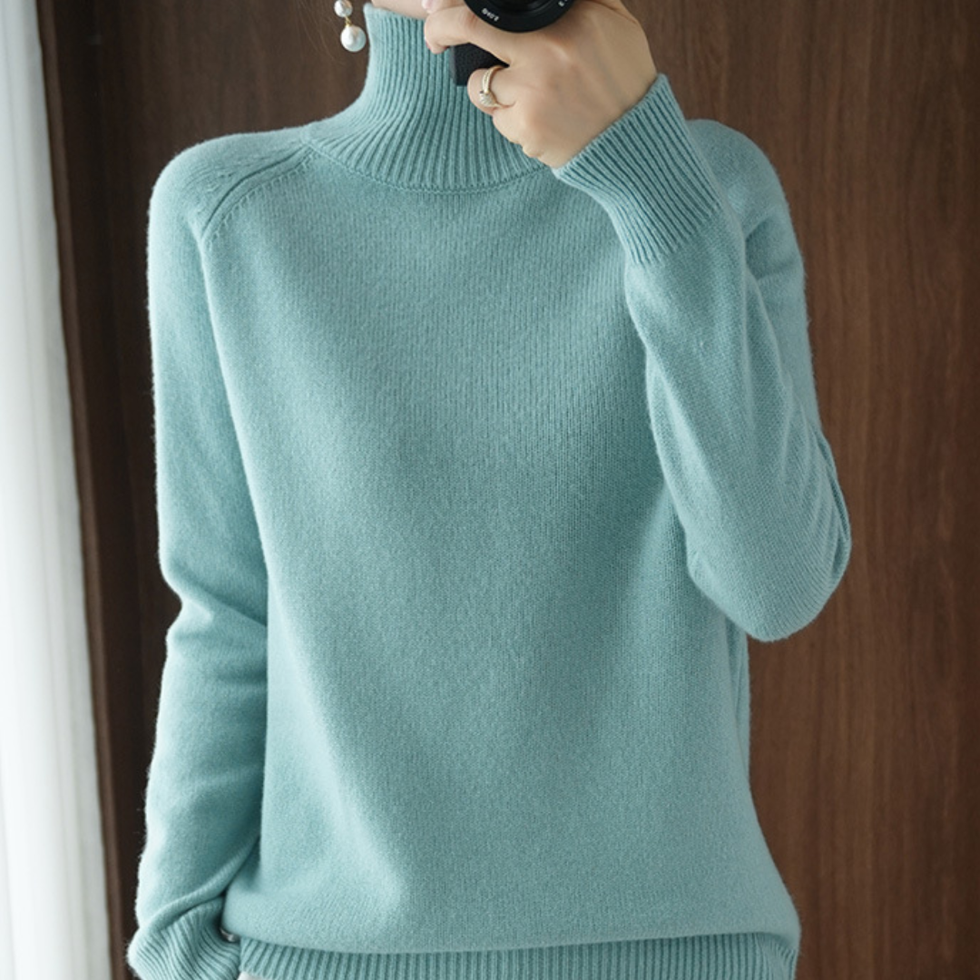 Sasha - Maglione Dolcevita in Lana Merino