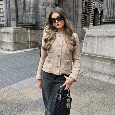 Graciana - Elegante Giacca di Tweed