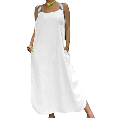 Allyson - Ampia Cinghia Maxi Abito Con Tasche